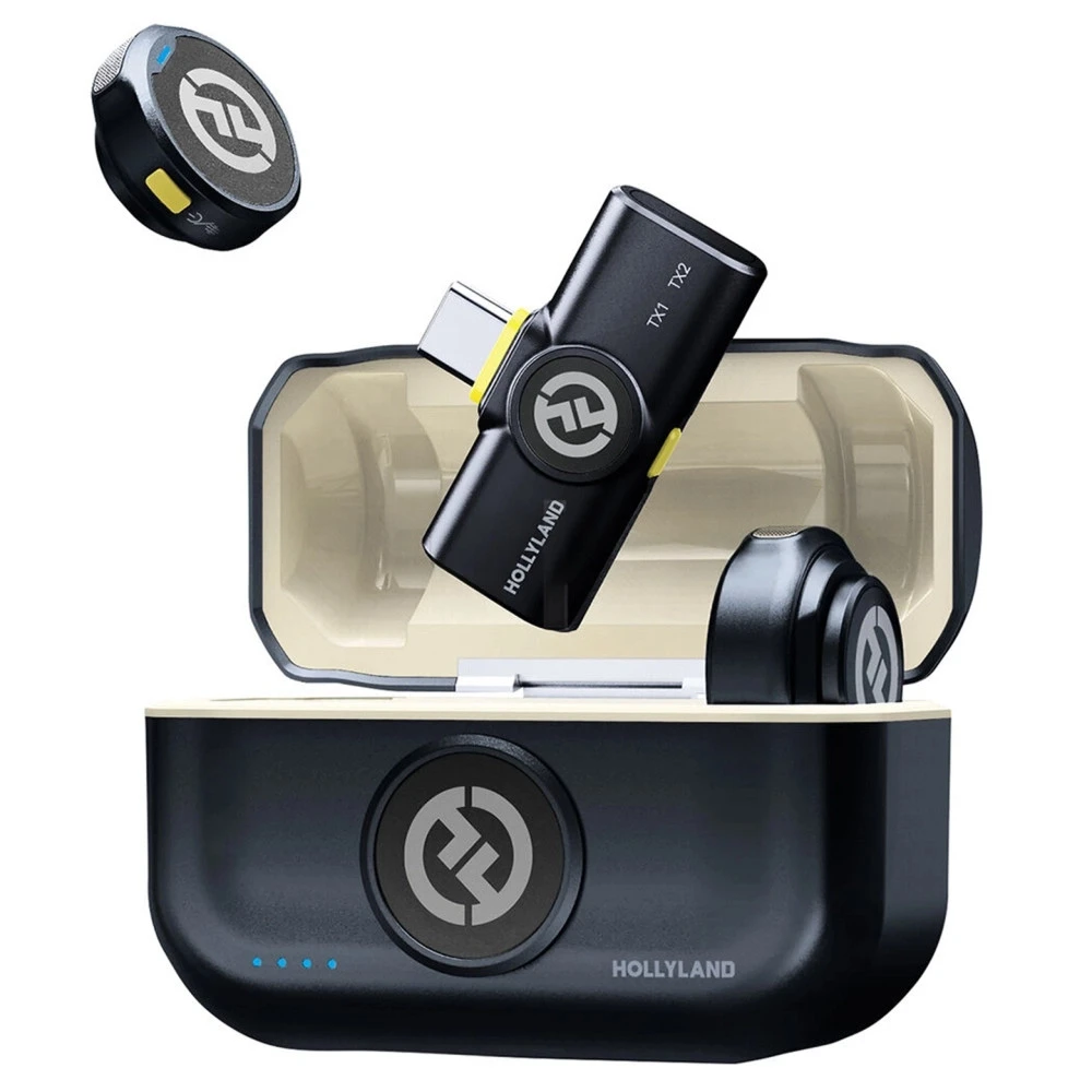 Микрофон Hollyland Lark M2 USB-C WIRELESS LAVALIER MICROPHONE USB-C DUO SHINE C