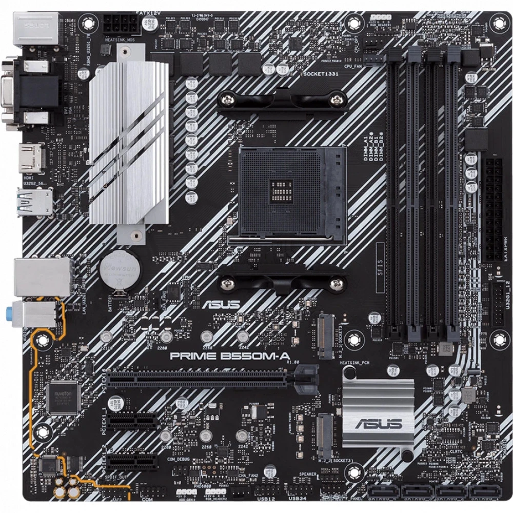 Материнская плата Asus PRIME B550M-A/CSM 90MB14I0-M0EAYC AMD AM4