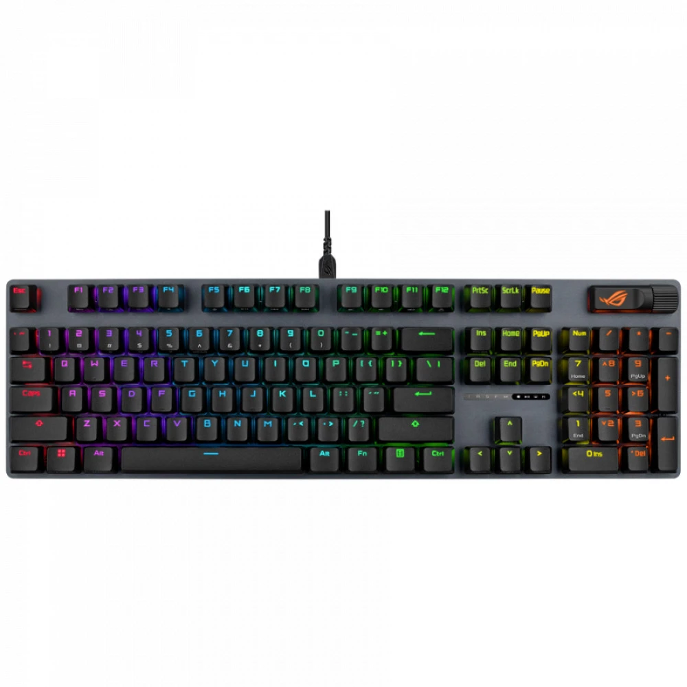 Клавиатура Asus ROG Strix Scope II X NX Snow V2 90MP03XF-BKRA00 Проводная, USB