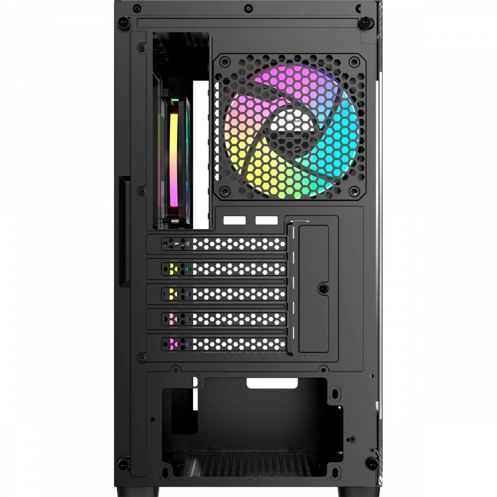 Корпус Ocypus Gamma C52 ARGB Black Gamma-C52-BKD300XX-GL Mini-Tower