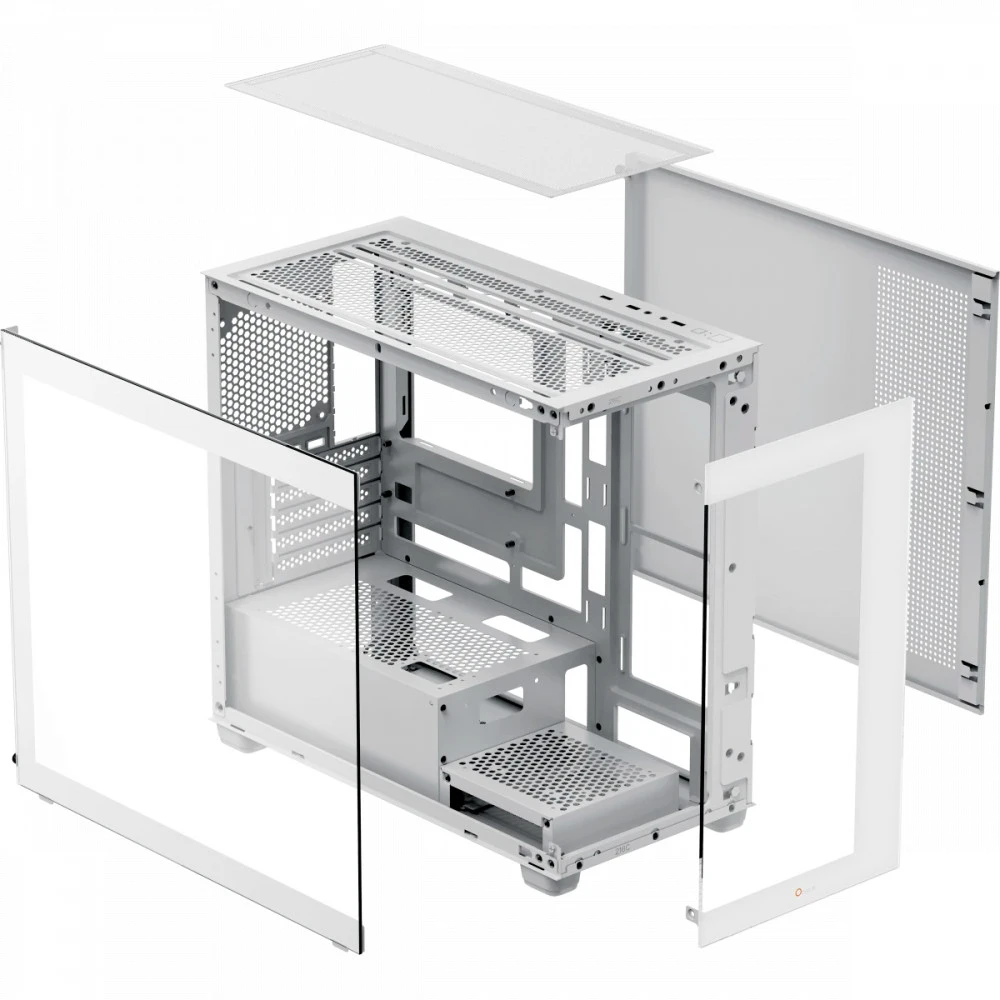 Корпус Ocypus Gamma C52 WH Gamma-C52-WHD000XX-GL Mini-Tower