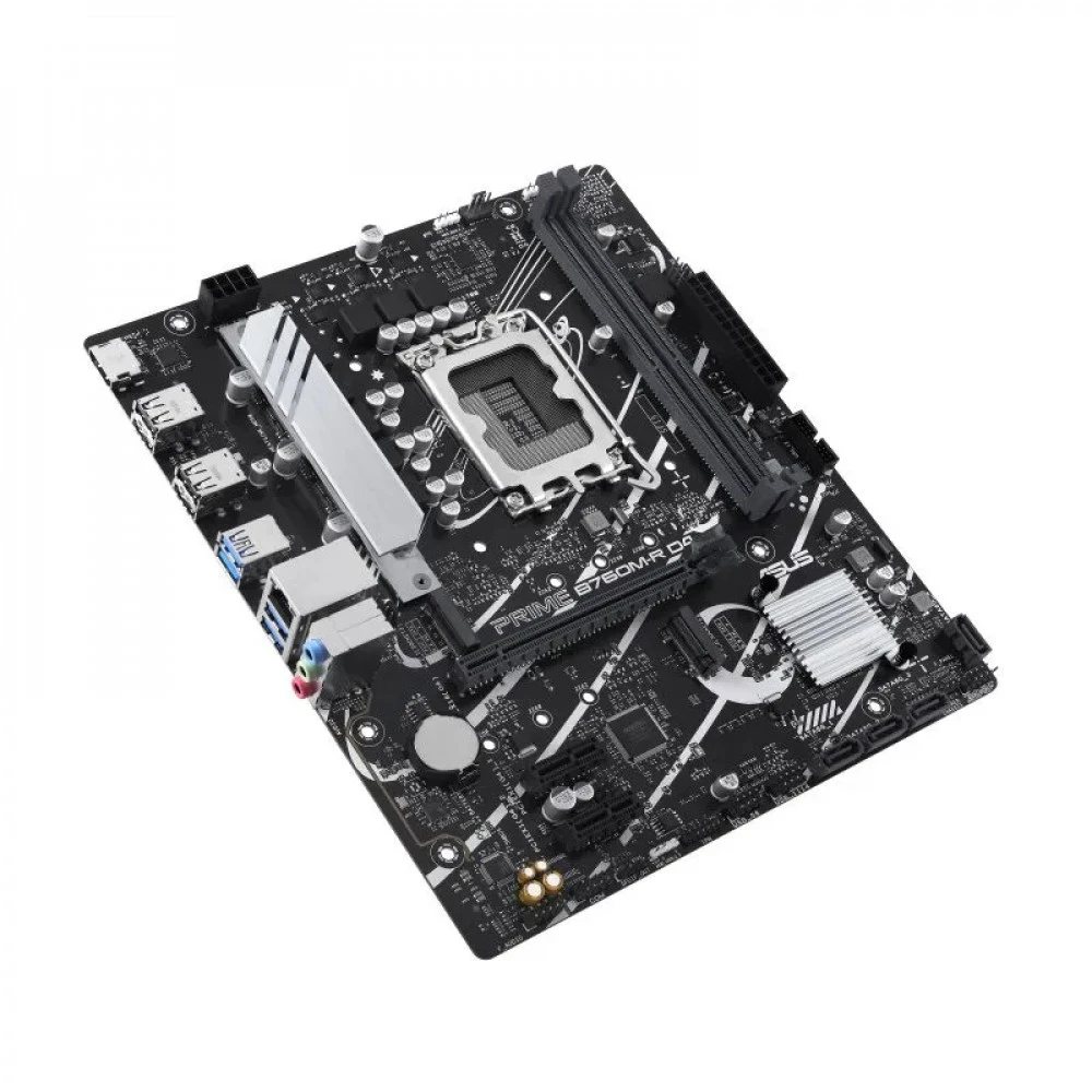 Материнская плата Asus B760 PRIME B760M-R D4 90MB1HA0-M0EAY0 Micro-ATX, LGA 1700