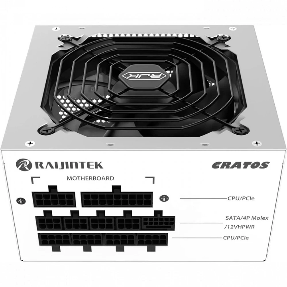 Блок питания Raijintek CRATOS, 80+ Gold, white 0R30B00008 850 Вт