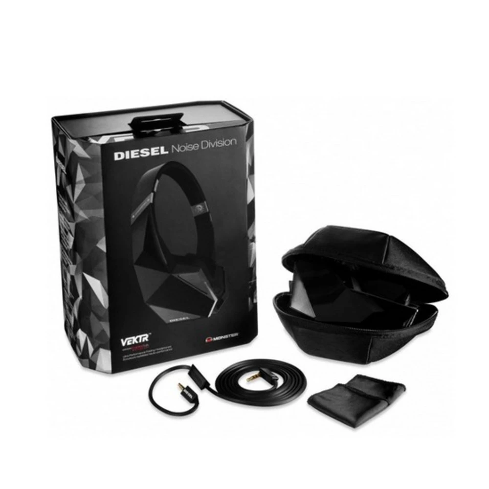 Наушники MONSTER DIESEL VEKTR Чёрный 129559-00