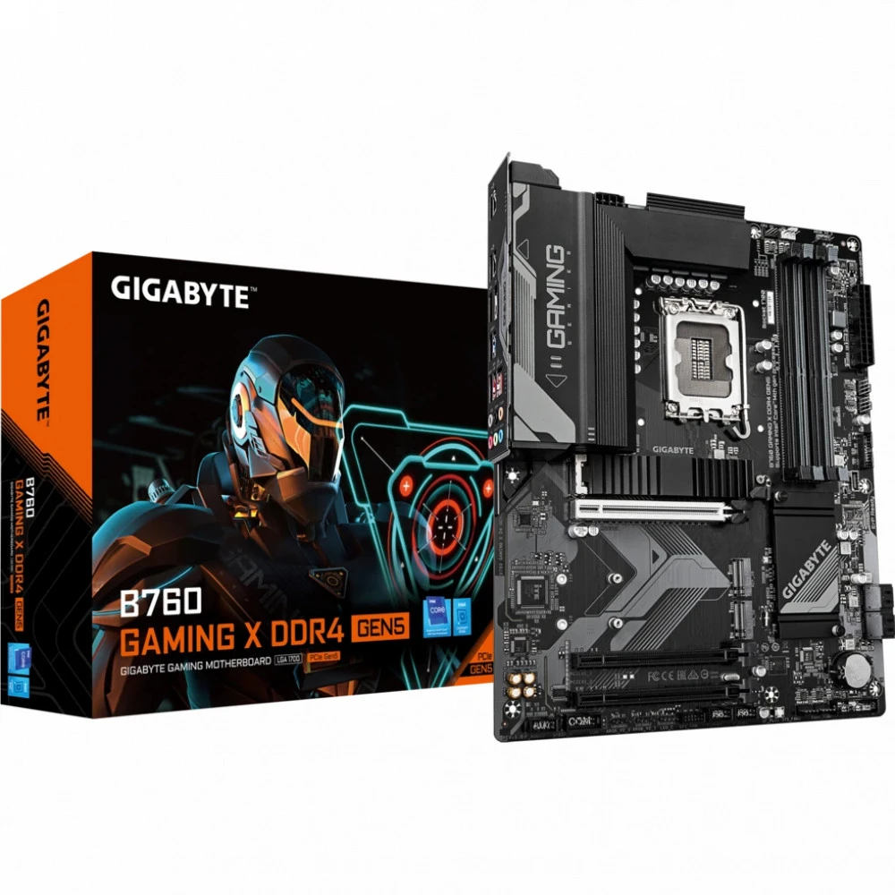 Материнская плата Gigabyte B760 Gaming X D4 Gen5 ATX, LGA 1700