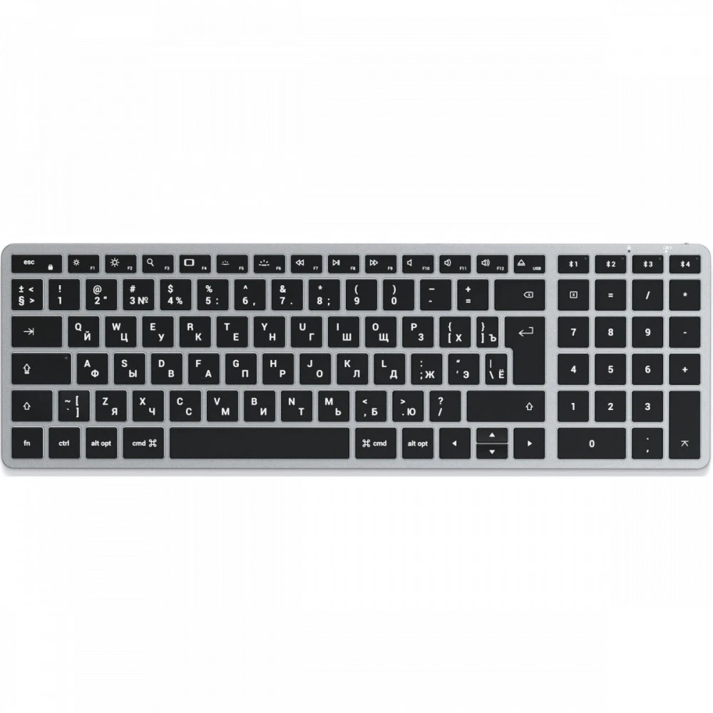 Клавиатура Satechi Slim X2 ST-BTSX2M-RU Беспроводная, Bluetooth