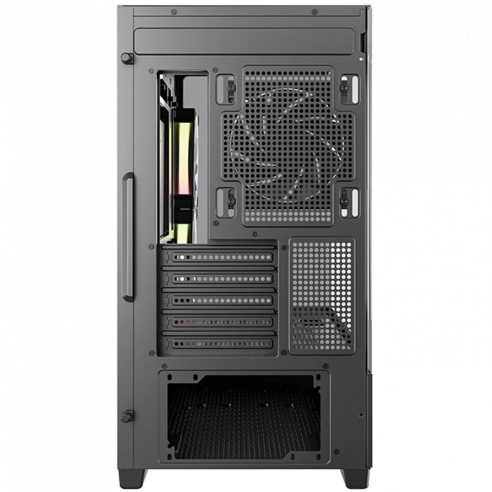 Корпус Deepcool CG380U 3F Black R-CG380U-BKAGM3-G Mini-Tower