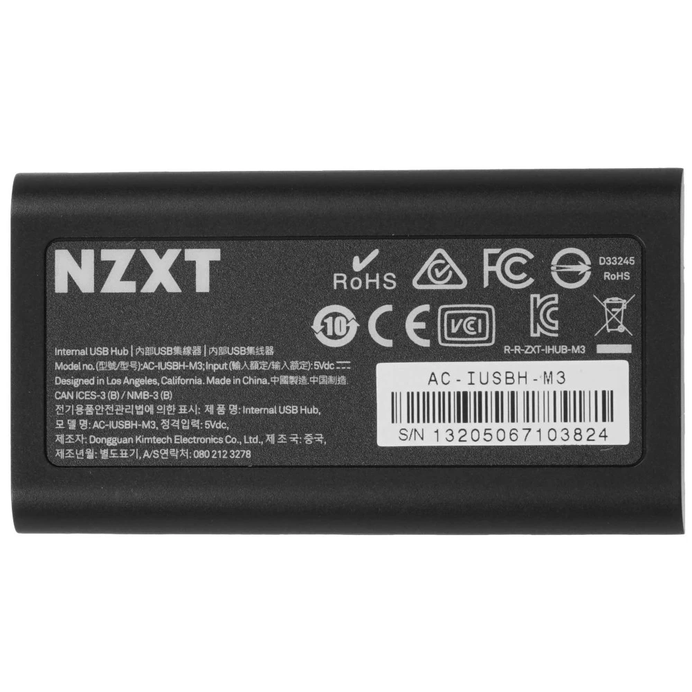 Аксессуар для ПК и Ноутбука NZXT Internal USB Hub AC-IUSBH-M3