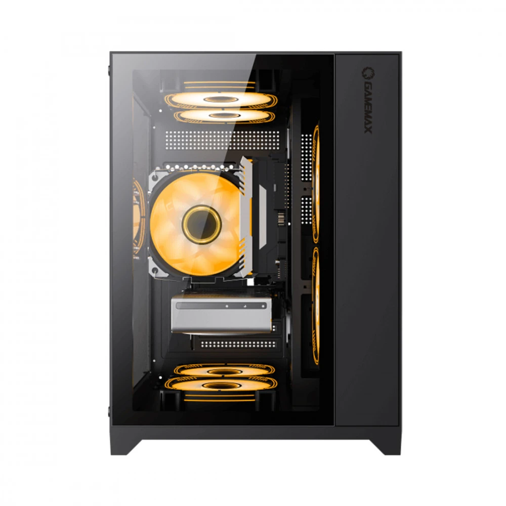 Корпус GameMax Infinity Mini 3 ARGB Fans Black 9101-0000R0222 Mini-Tower