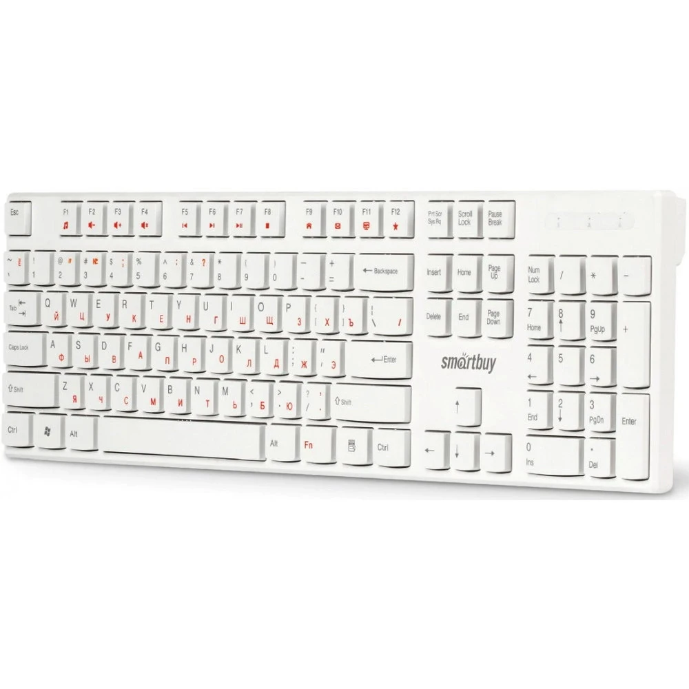 Клавиатура SmartBuy ONE 238 SBK-238U-W Проводная, USB