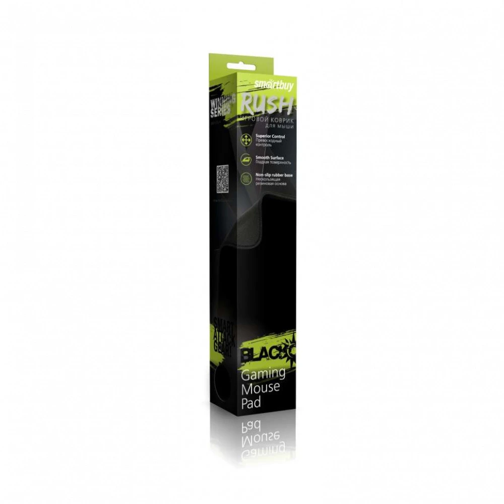 Коврик для мышки SmartBuy Коврик для мыши SmartBuy RUSH Blackout, M-Size, 360х270 (SBMP-01G-K) 0013553