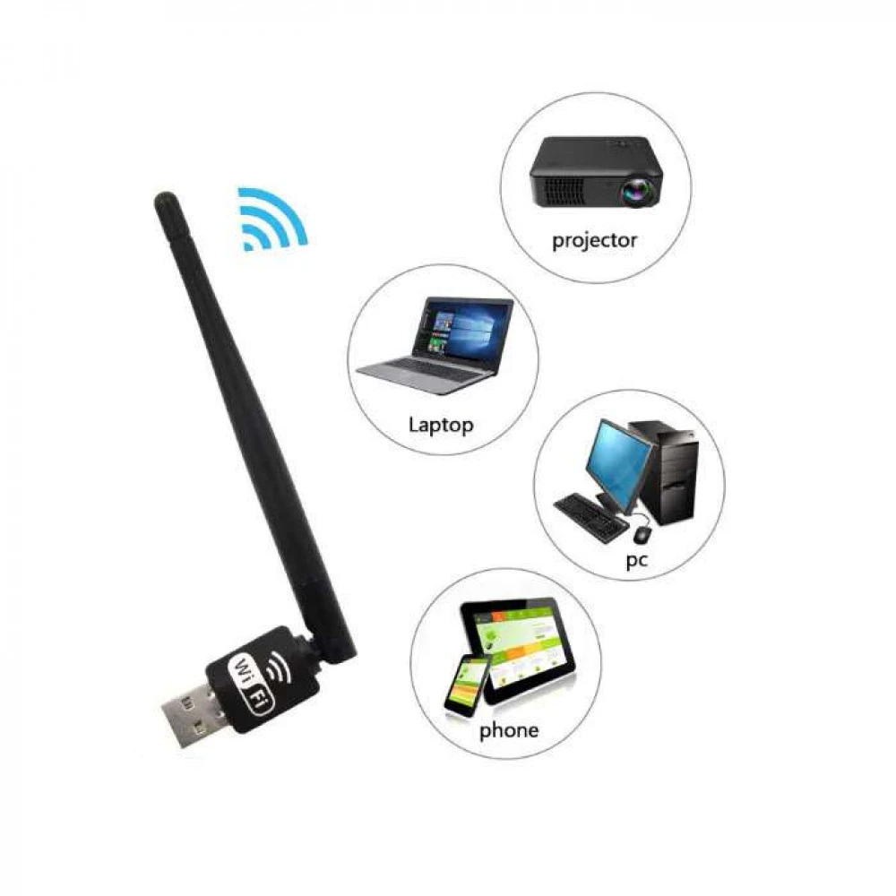 Сетевая карта NO NAME Pix-Link LV-UW10 150Mbps + антенна 0013106
