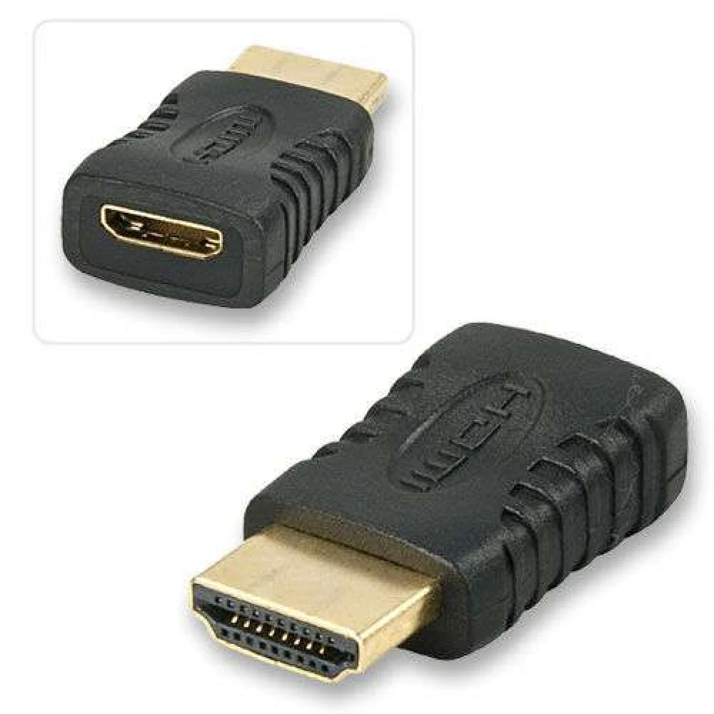 Кабель интерфейсный NO NAME Переходник mini HDMI(f) - HDMI(m) 0000910