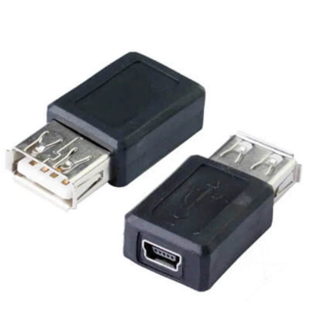 Кабель интерфейсный NO NAME Переходник USB(f) - mini USB(f) 0011650