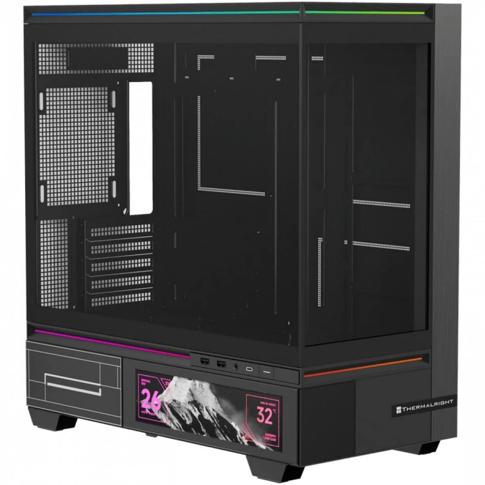 Корпус Thermalright M10 Vision Black TL-M10 Vision Black Mini-Tower