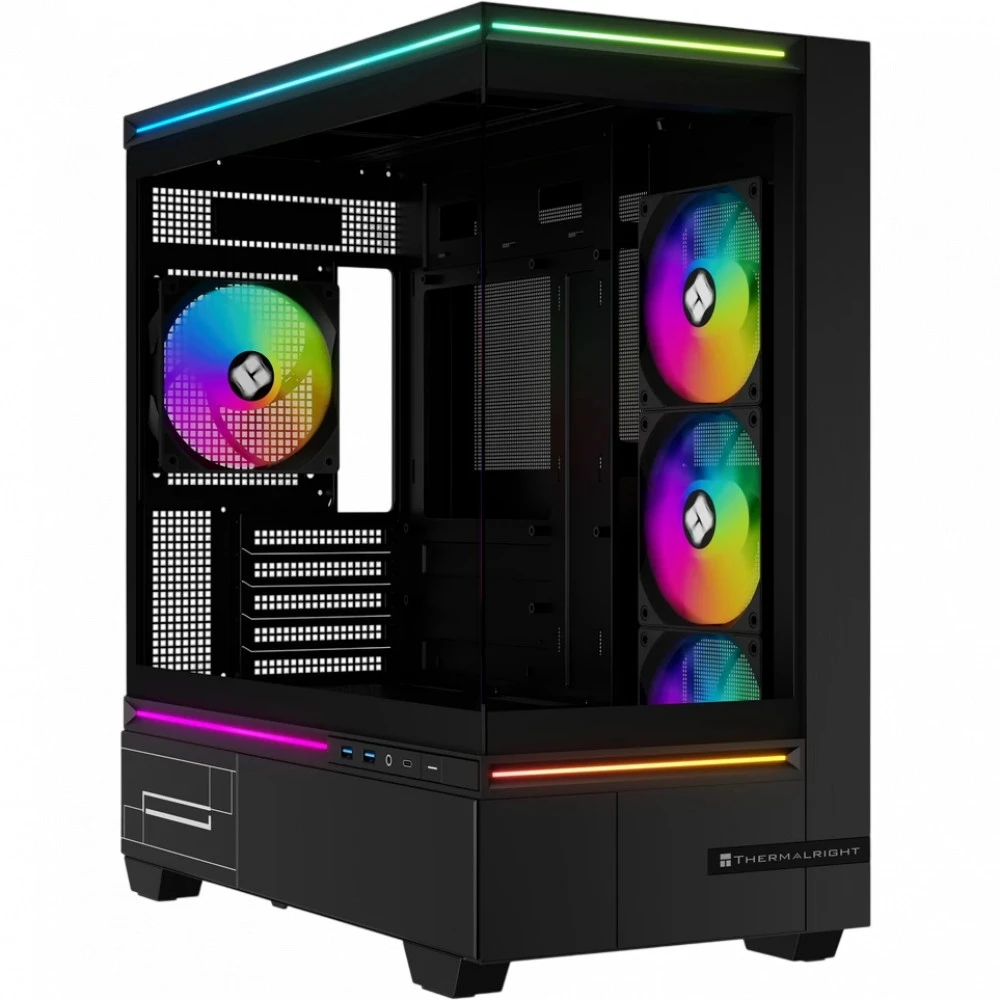 Корпус Thermalright M10 FAN4-C TL-M10 Black FAN4-C Mini-Tower