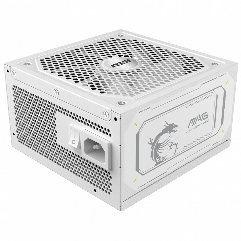 Блок питания MSI MAG A1000GL PCIE5 WHITE 306-7ZP9B51-CE0 1000 Вт