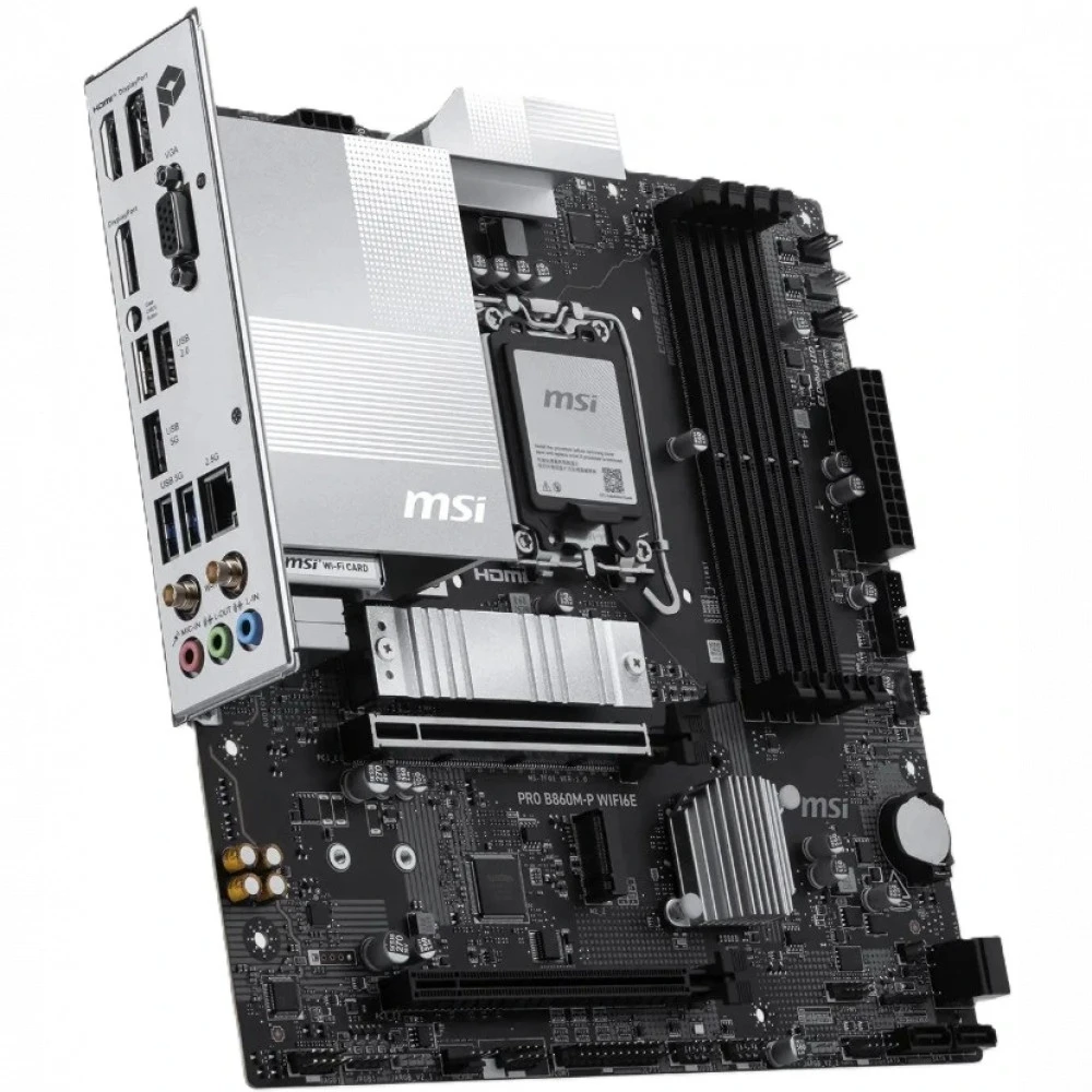 Материнская плата MSI PRO B860M-P WIFI6E Micro-ATX, LGA 1851