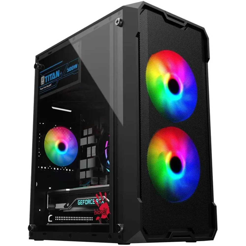 Корпус Bloody BLOODY CC-129 CC-129-BK Mini-Tower