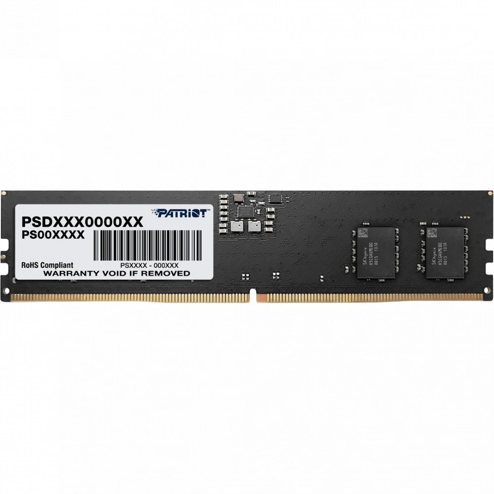 ОЗУ Patriot PSD58G480081 DIMM, DDR5, 8 Гб, 4800 МГц