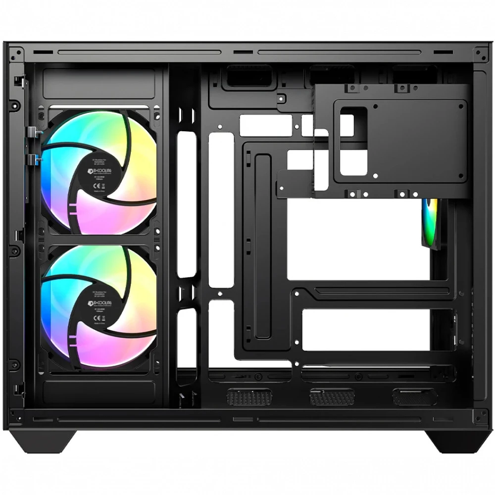 Корпус ID-Cooling VIEW 500 ARGB Black Mini-Tower