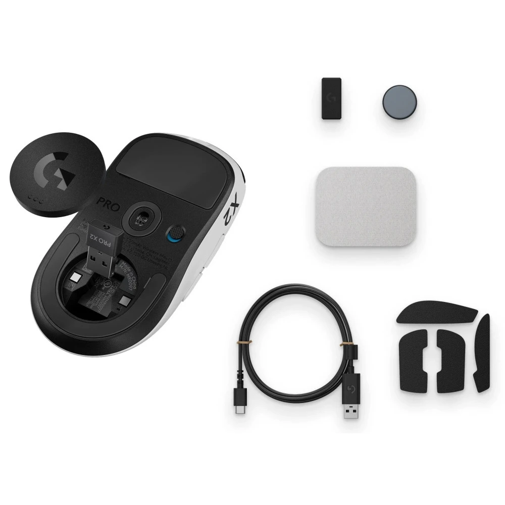Мышь Logitech PRO X2 Superstrike - Lunar Eclipse 910-007776