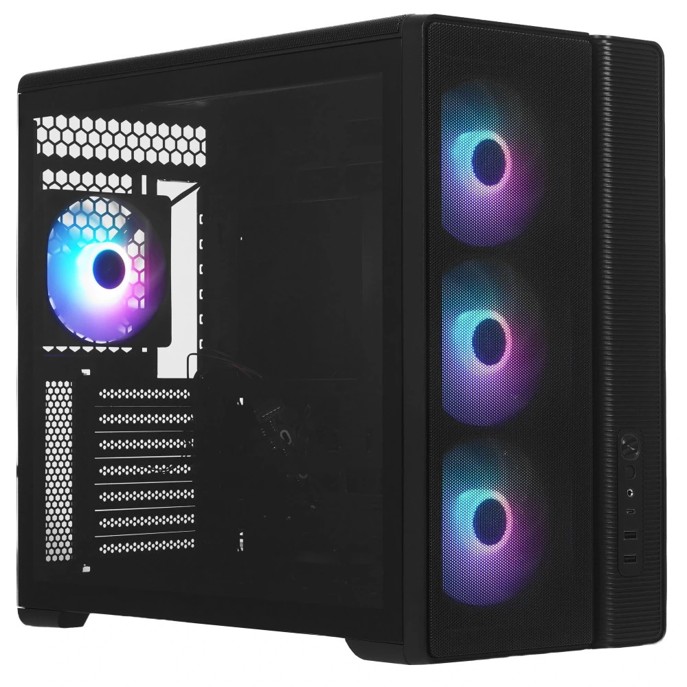 Корпус Sama S50-BKAGA4X1-GL Mid-Tower