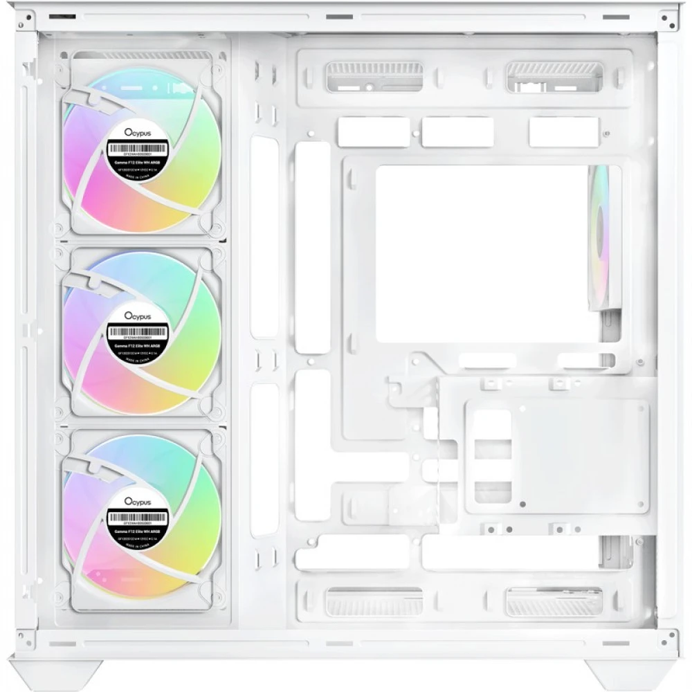 Корпус Ocypus Gamma C74 ARGB Gamma-C74-WHD400XX-GL Mid-Tower
