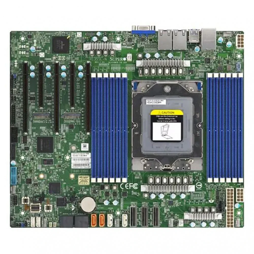 Серверная материнская плата Supermicro MBD-H13SSL-N-BwoI/O