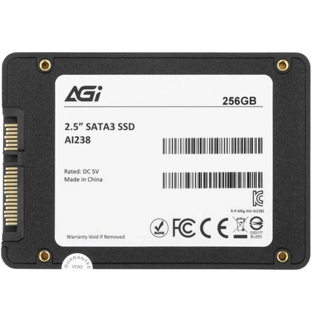 Жесткий диск ELP Imaging AGI256G25AI238-CB SSD (твердотельные), 256 ГБ, 2.5 дюйма, SATA