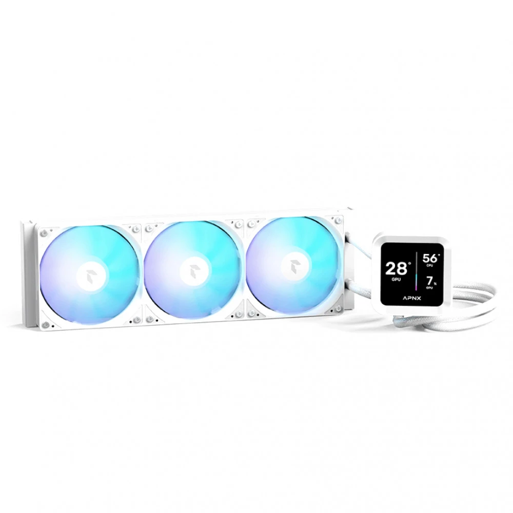 Система охлаждения APNX LC1-D 360 WH APLA-SV36117.21 Для процессора