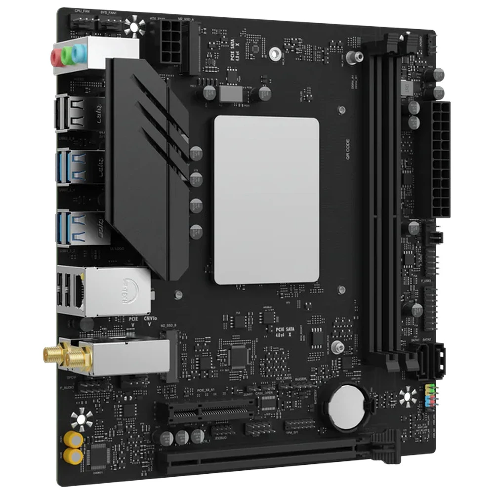 Материнская плата Maxsun MS-MoDT 205H D4 WIFI 6940709664193 Micro-ATX, С интегрированным процессором