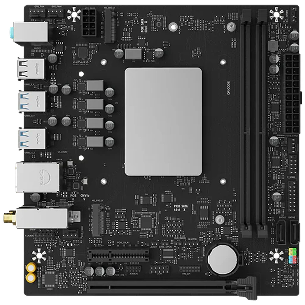 Материнская плата Maxsun MS-MoDT 205H D4 WIFI 6940709664193 Micro-ATX, С интегрированным процессором