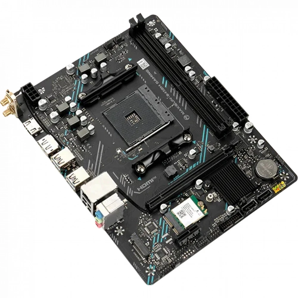 Материнская плата Gigabyte MS-B450M GAMING WIFI Micro-ATX, AMD AM4