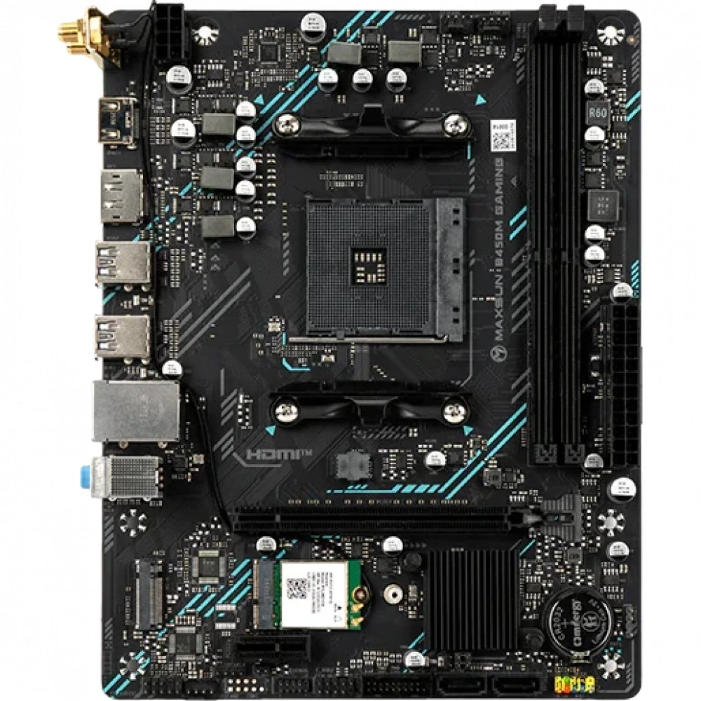 Материнская плата Gigabyte MS-B450M GAMING WIFI Micro-ATX, AMD AM4