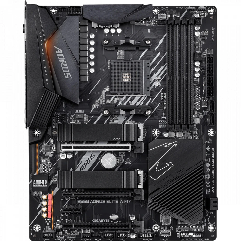 Материнская плата Gigabyte B550 AORUS ELITE WIFI7 ATX, AMD AM4