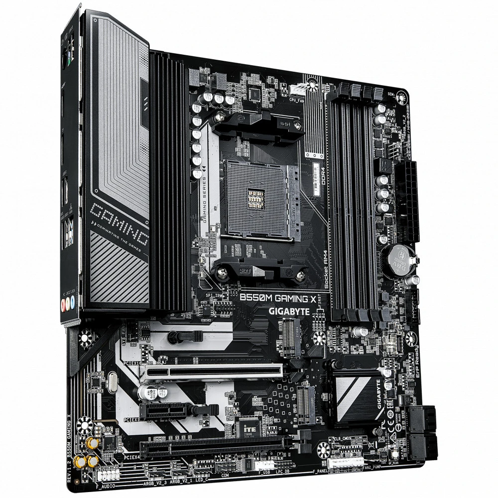 Материнская плата Gigabyte B550M GAMING X Micro-ATX, AMD AM4