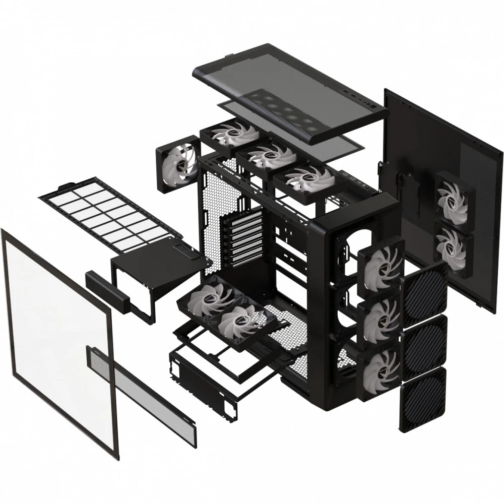 Корпус Formula AIR POWER G10 BLACK Mid-Tower