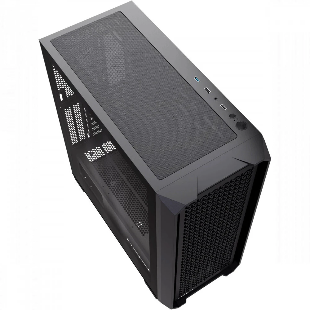Корпус HSPD F750-TGBK Mid-Tower
