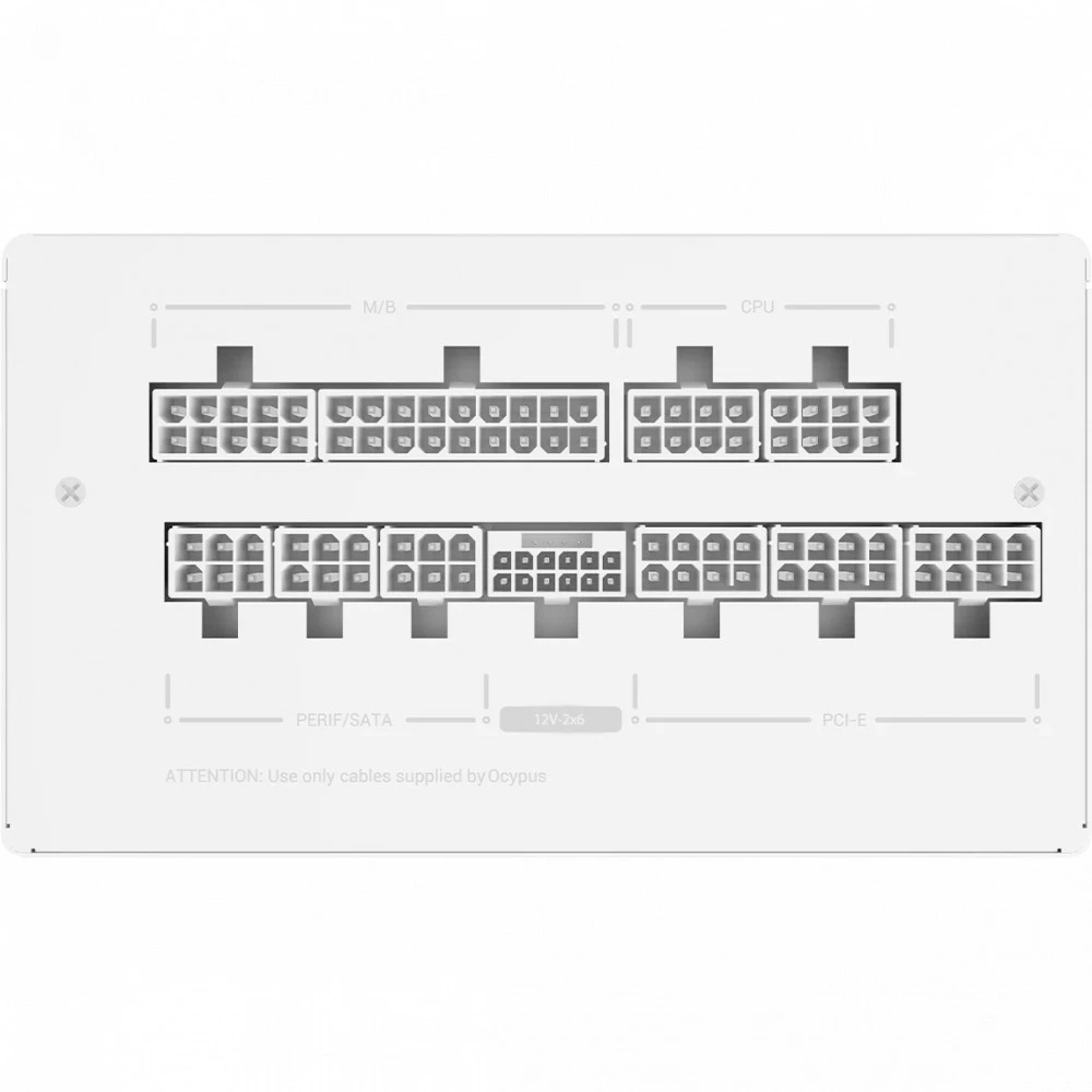 Блок питания Ocypus Iota P1200 WH 1200 Вт