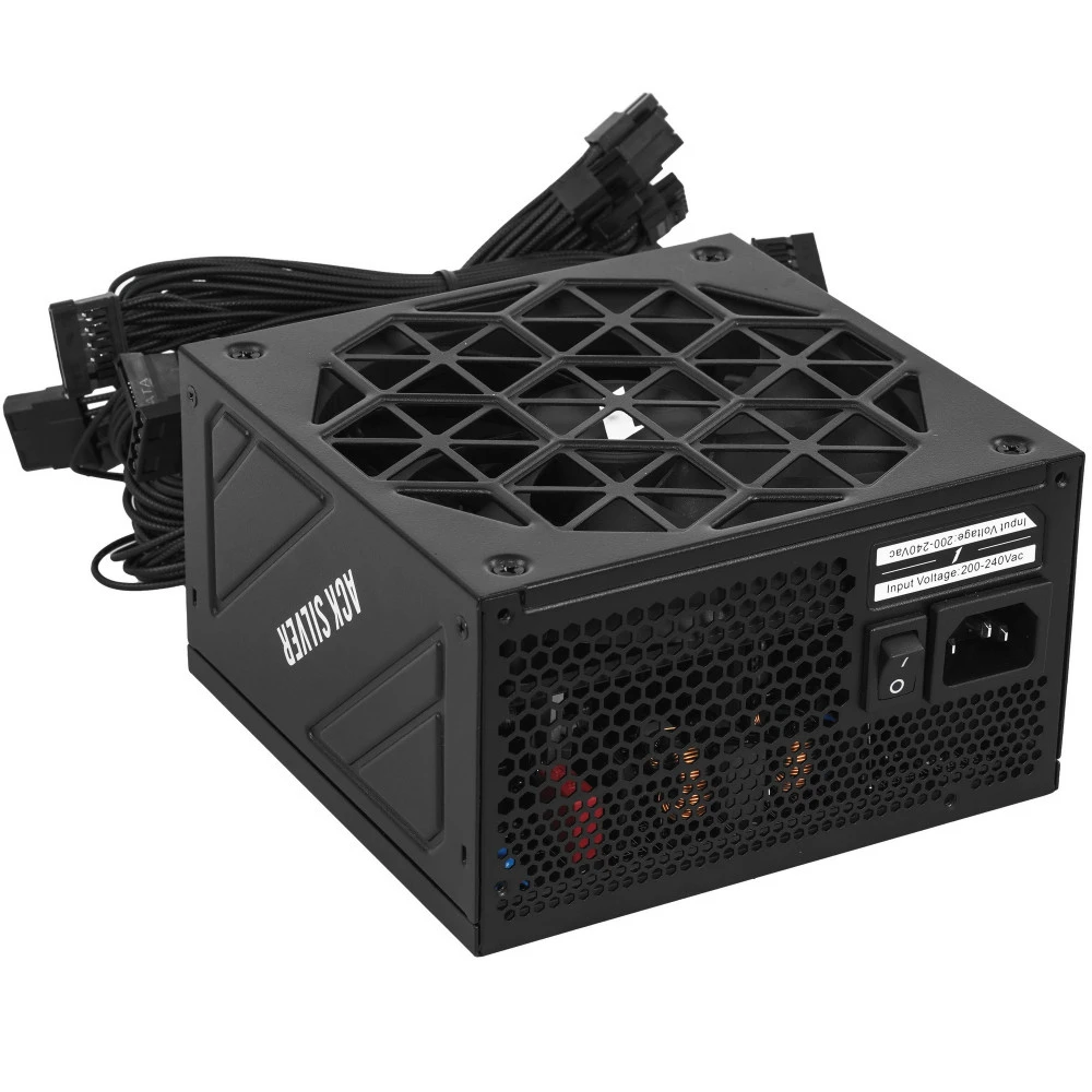 Блок питания 1STPLAYER ACK SILVER HA-750BA7-BK 750 Вт
