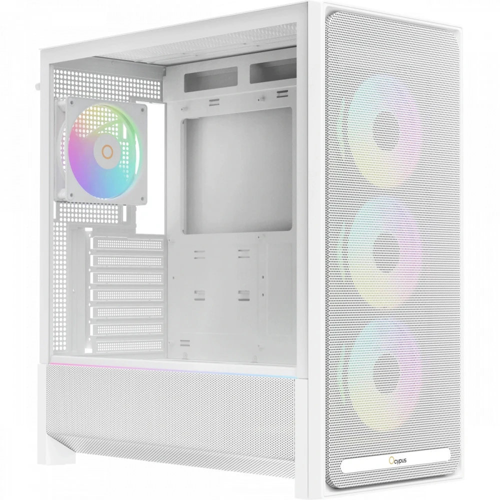 Корпус Ocypus Delta C70 WH ARGB Mid-Tower