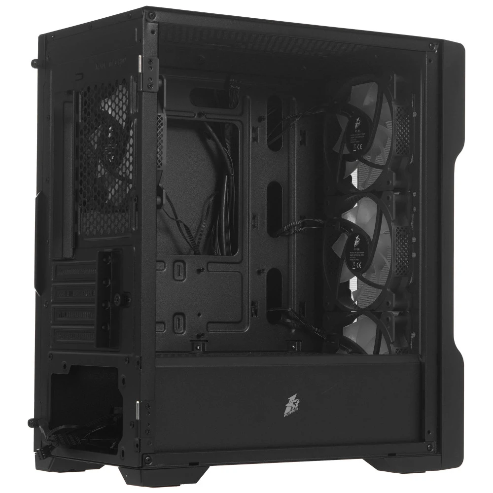 Корпус 1STPLAYER TRILOBITE T3-G ARGB T3-G-BK-4F7 Mini-Tower