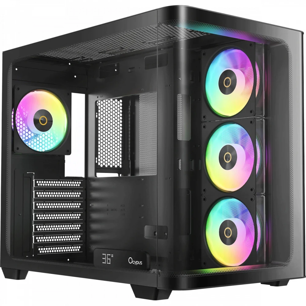 Корпус Ocypus Iota C70 Curve BK ARGB Iota C70 BK Curve ARGB Digital Mid-Tower
