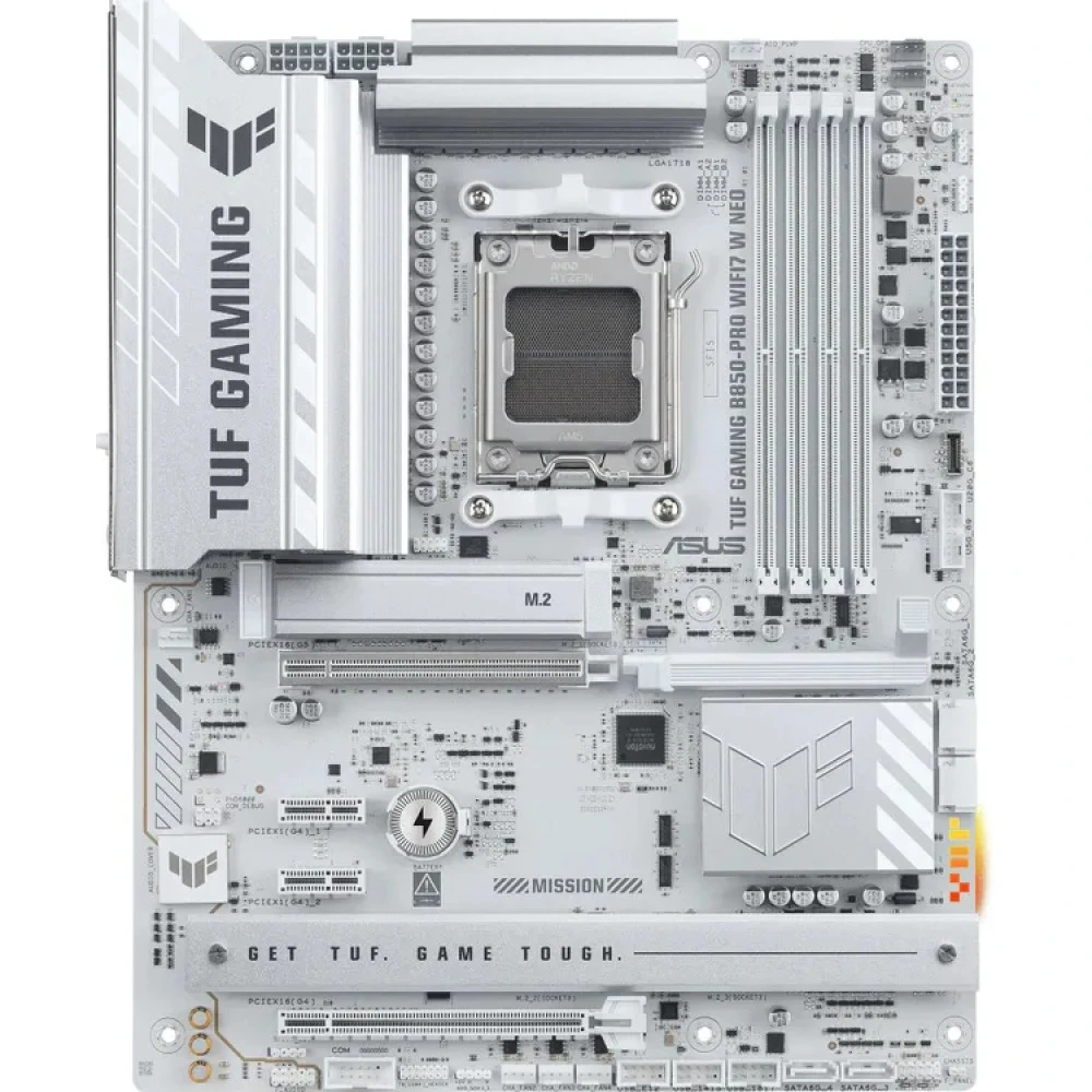 Материнская плата Asus TUF GAMING B850-PRO WIFI7 W NEO ATX, AMD AM5