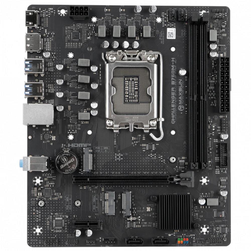 Материнская плата Maxsun Challenger B760M-H WIFI MS-Challenger B760M-H Micro-ATX, LGA 1700
