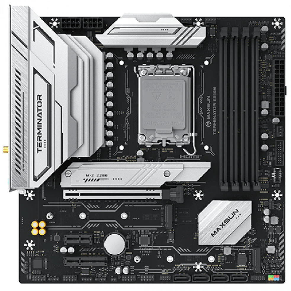 Материнская плата Maxsun  Terminator B860M WIFI MS-Terminator B860M WIFI Micro-ATX, LGA 1851