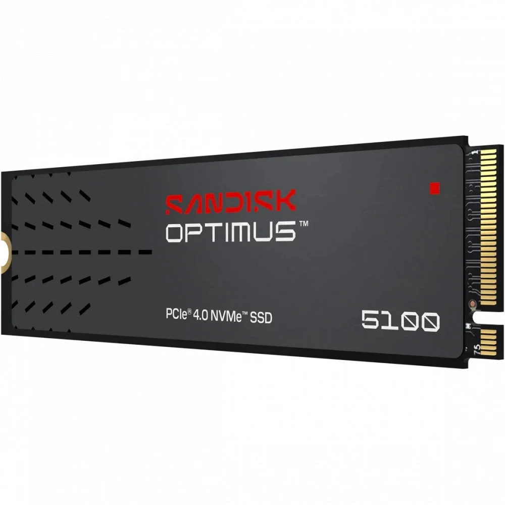 Жесткий диск SanDisk Optimus 5100 SDSP51100TAN SSD (твердотельные), 1 ТБ, 2.5 дюйма, PCIe
