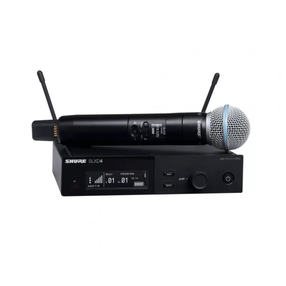 Микрофон SHURE SLXD24+E/B58-G65