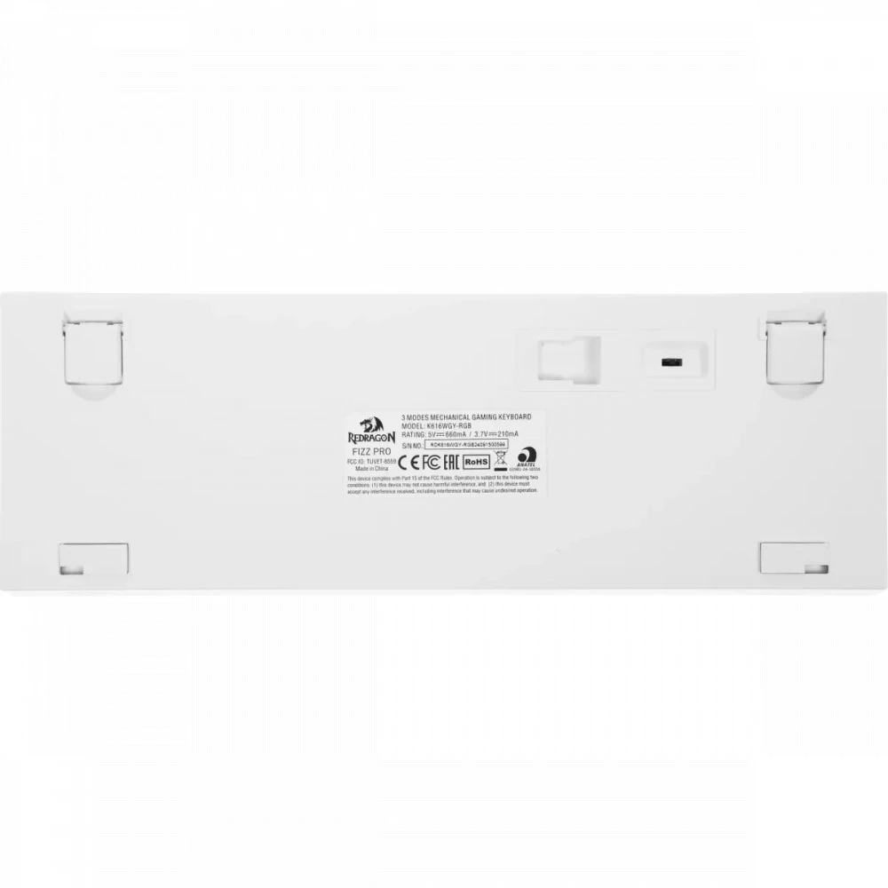 Клавиатура Redragon Fizz Pro 72598 Беспроводная, Bluetooth